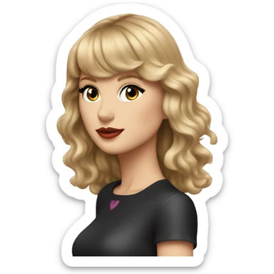 TAYLOR SWIFT THE ERAS TOUR EVERMORE sticker