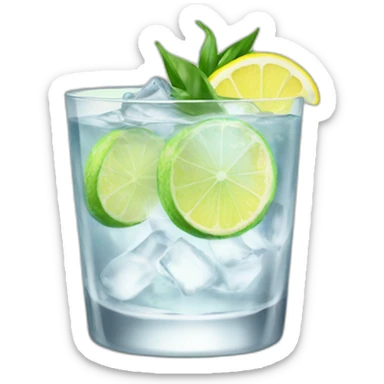 Gin tonic sticker