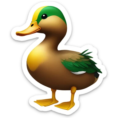 Duck sticker