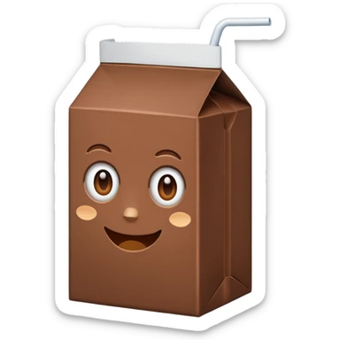 Milo milk carton sticker