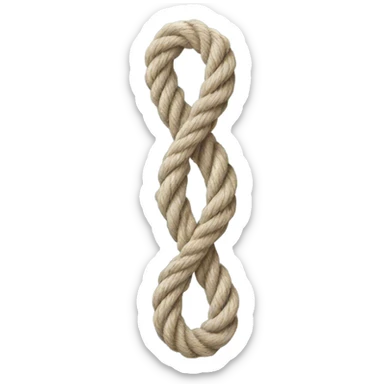 Rope loop sticker