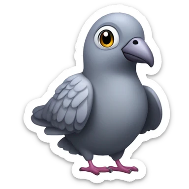 armenian pigeon in tracksuit sticker