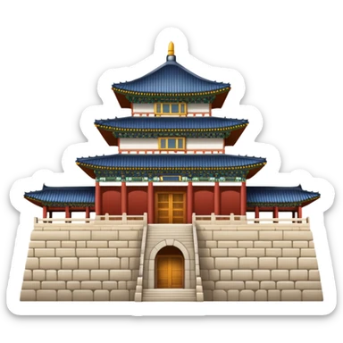 South Korea 
Gyeongbokgung Palace castle sticker