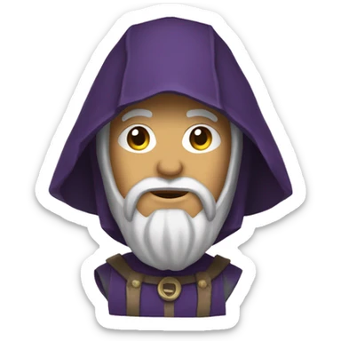 Nazareno capirote sticker