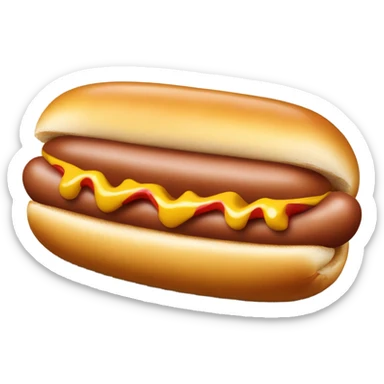 czech hotdog sticker