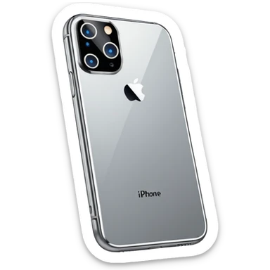 back side of iphone 17 pro sticker