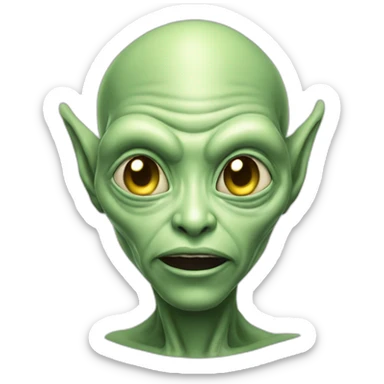 Alien qui tue un alien sticker