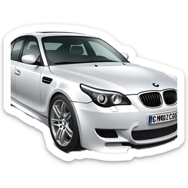 BMW M5 e60 sticker