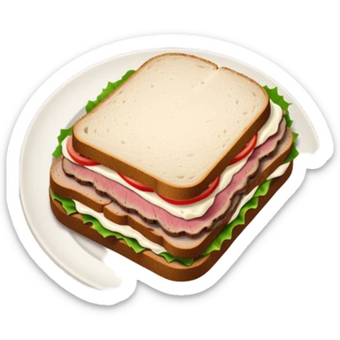 roast beef sandwich sticker