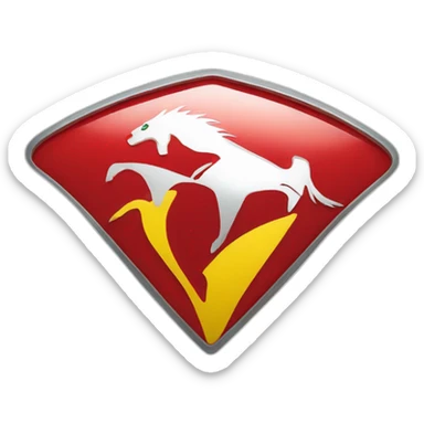 Logo Ferrari sticker