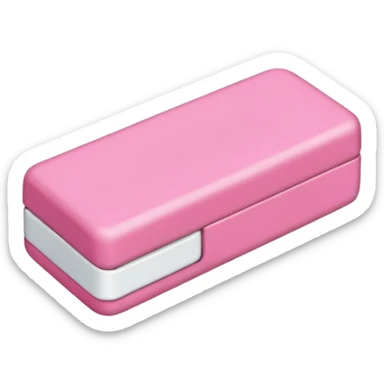an eraser sticker
