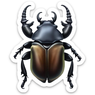 Rhinoceros Beetle sticker