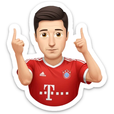 Robert Lewandowski  sticker