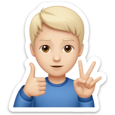 The sweet face flipping you off sticker