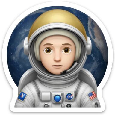 Eminem on moon sticker