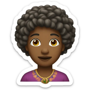 Noël africain sticker