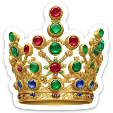 Crown of Charlemagne  sticker