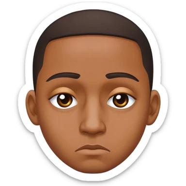 Sad and Stressed Reggaeton Music Singer, with dark circles under the eyes sticker