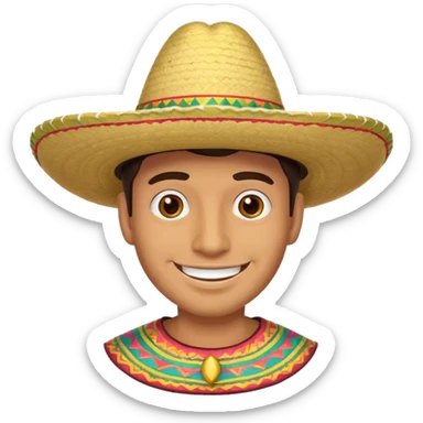 Sombrero vaquero sticker