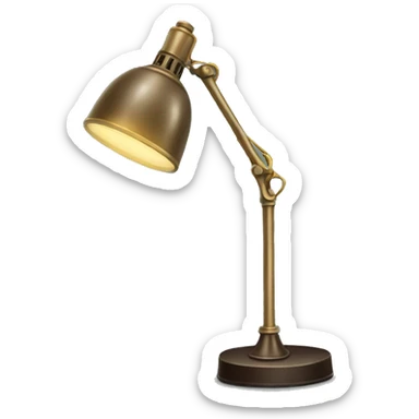 desk lamp sticker
