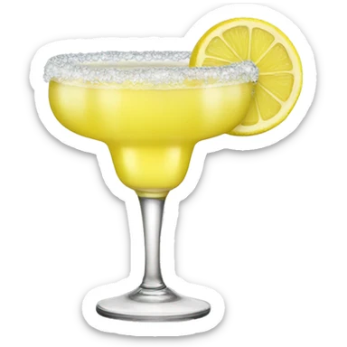 lemon luxury margarita sticker