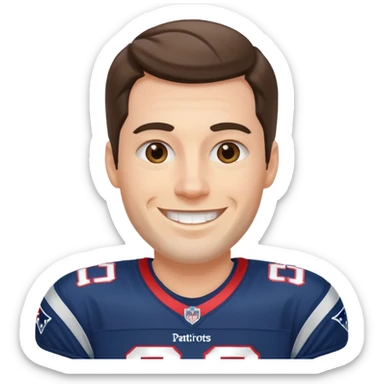 Patriots man emoji sticker