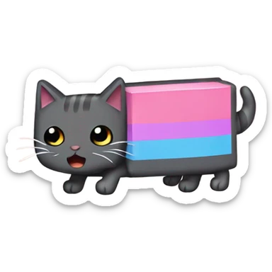 nyan cat sticker