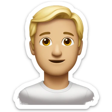 Злой недовольный с высунутым языком  sticker