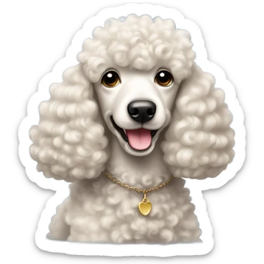 Pudel  sticker