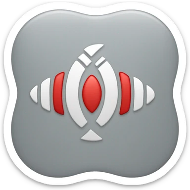 Grey Wi-Fi symbol with a red “X” under it sticker