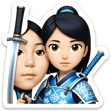 Samurai of Honor sticker