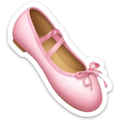 ballerina shoe sticker