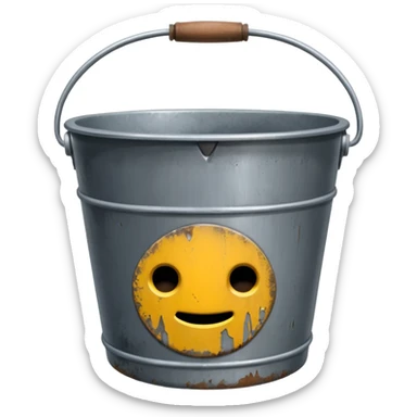 Bucket sticker