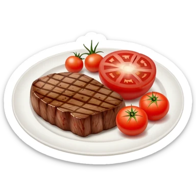 de la propuesta dos que generaste, modificarla solo con una carne y una rebanada de los ingredientes sticker