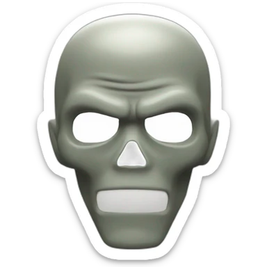 Ghost From call of duty sticker