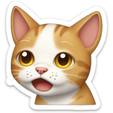 crying-cat sticker