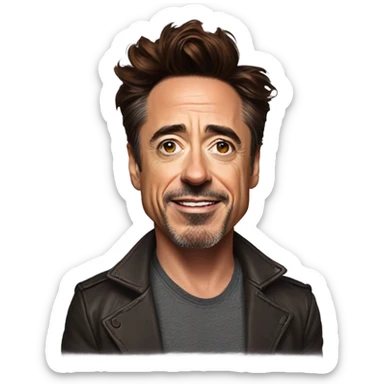 Robert Downey Jr. sticker