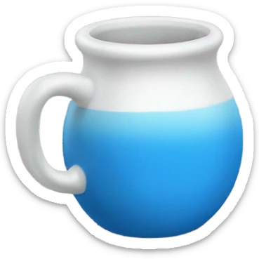 ￼ blue ￼ sticker