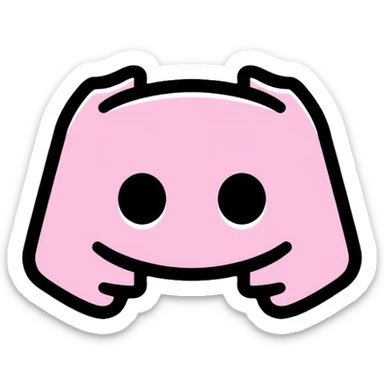 discord logo sticker