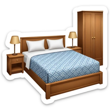 hotel bedroom sticker