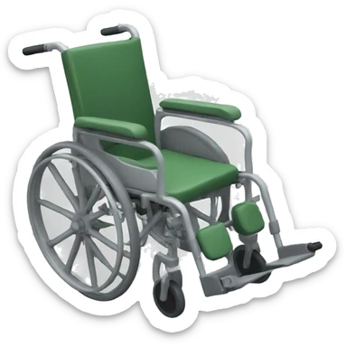 wheel chair sticker