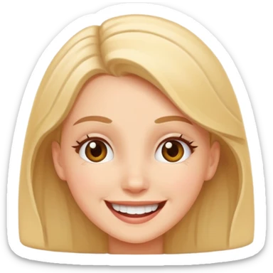 white girl catching a vibe sticker