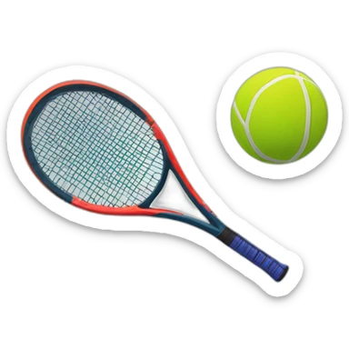 padel racket sticker