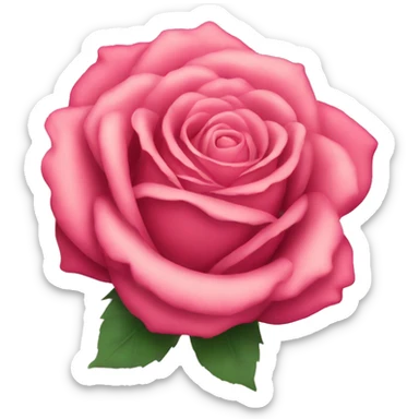 Big rose sticker