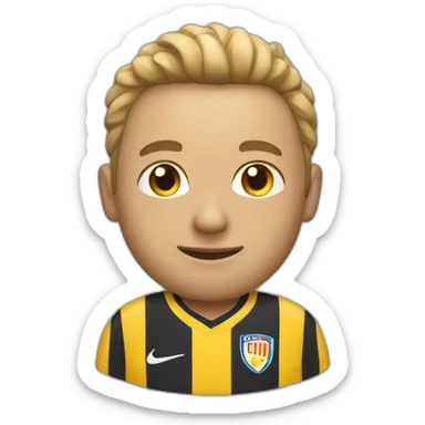 Chat qui joue au foot  sticker