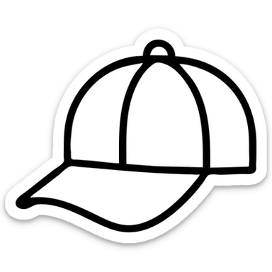 simple red cap with a dark, moody stormcloud background, icon style, no text, bold contrast, high contrast sticker