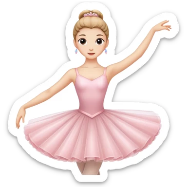 Una bailarina muy hermosa sticker