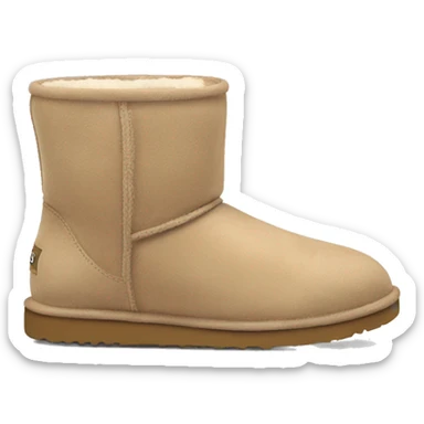 beige-UGG-shoes sticker