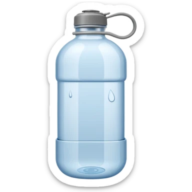 Water bottle – reusable canteen
 sticker