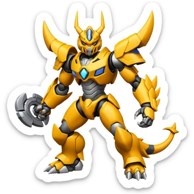 Wargreymon-Medabee sticker